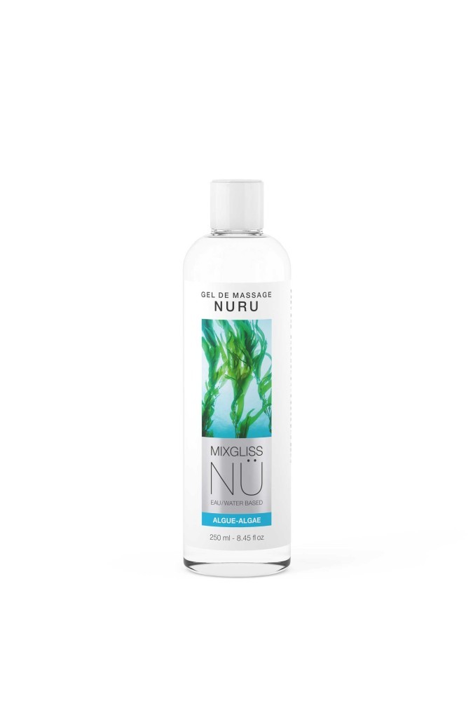 Mixgliss nüru - Massage and lubricant gel - Algues - 8,80 fl oz