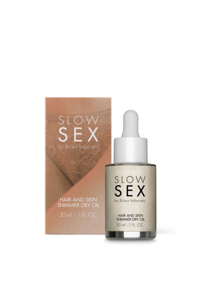 Dry-touch Intimate Shimmer Oil - Hair and skin - Slow sex