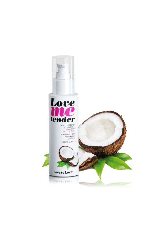 Love me tender - Massage oil - Coconut - 3,38 fl oz