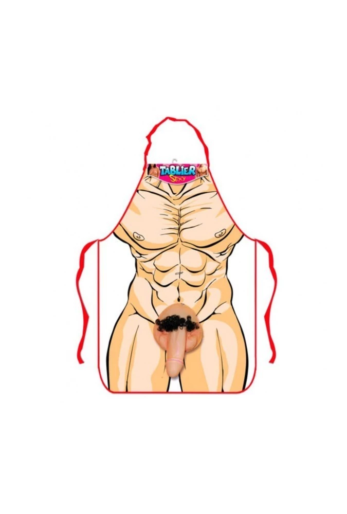 Tablier zizi - Beige