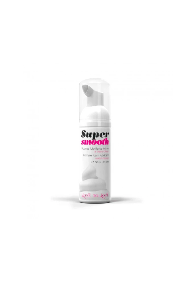 Super smooth - Mousse lubrifiante - Sans parfum - 50 ml
