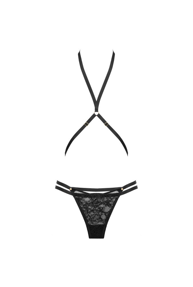 Thong with harness - Jeux Magnétiques