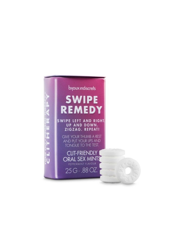 Swipe remedy - Pastilles de Menthe pour sexe oral - Clitherapy