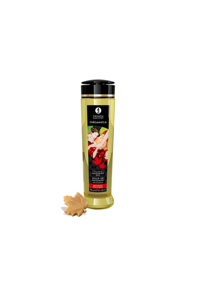 Organic Erotic Massage Oil - Maple sirup