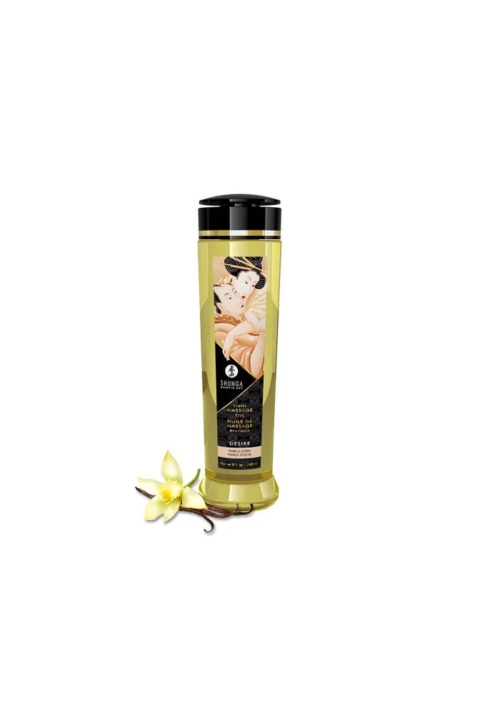 Huile de Massage Erotique - Vanille
