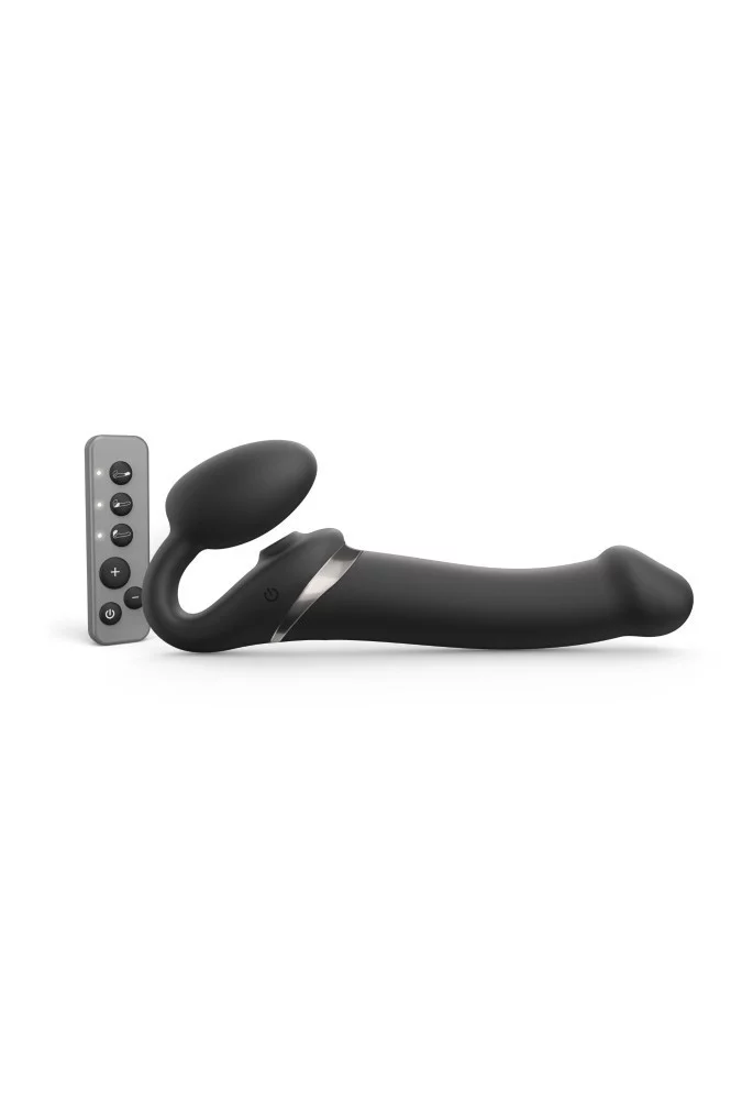 Multi-orgasm - Bendable strap-on - Black