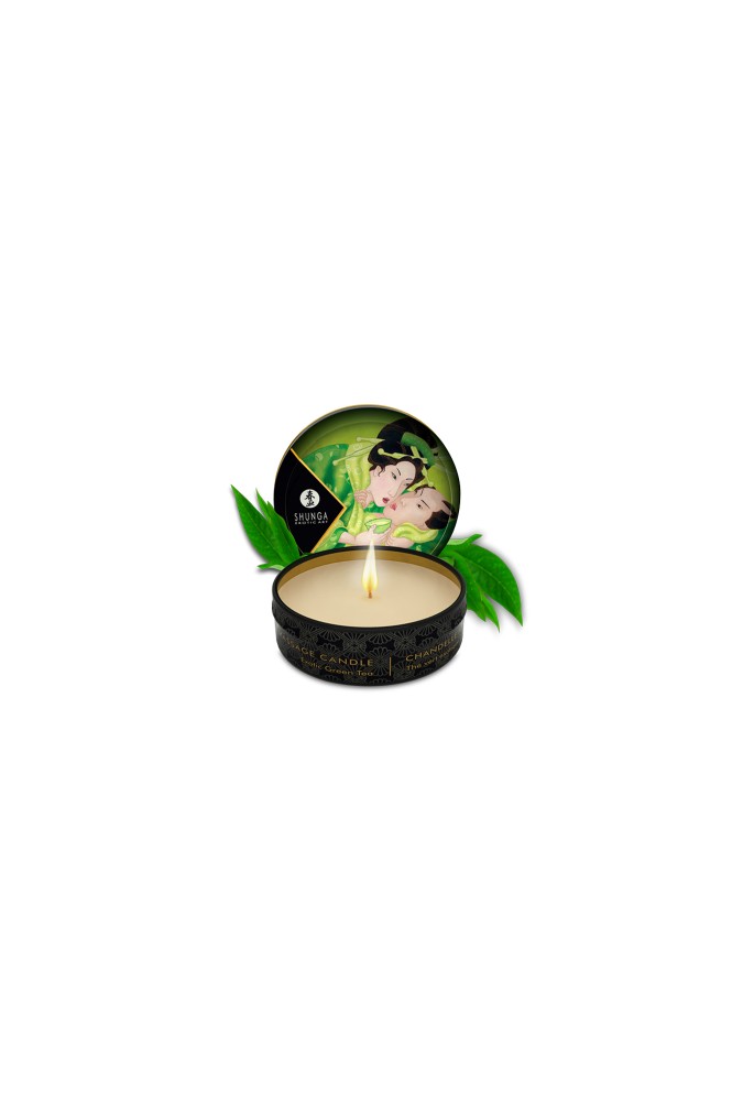 Massage candle - Organic exotic green tea - 1,01 fl oz