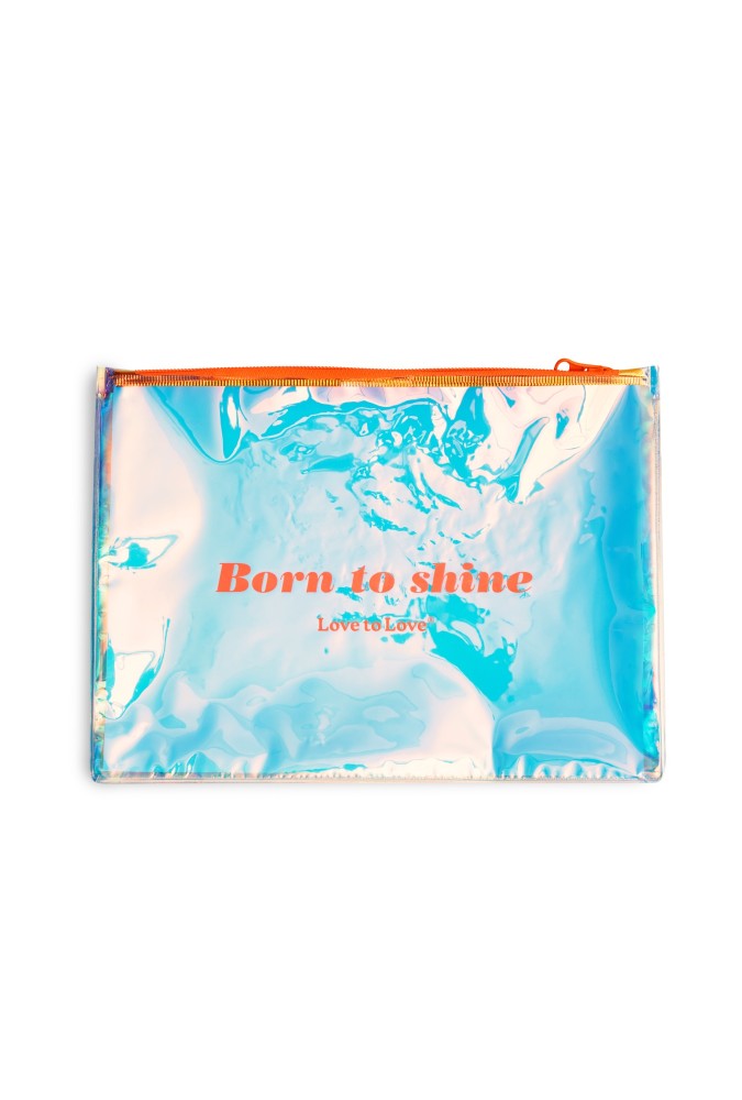 Born to shine - Pouch - Orange