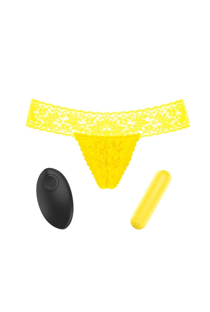Secret panty 2 - Vibrating thong - Yellow