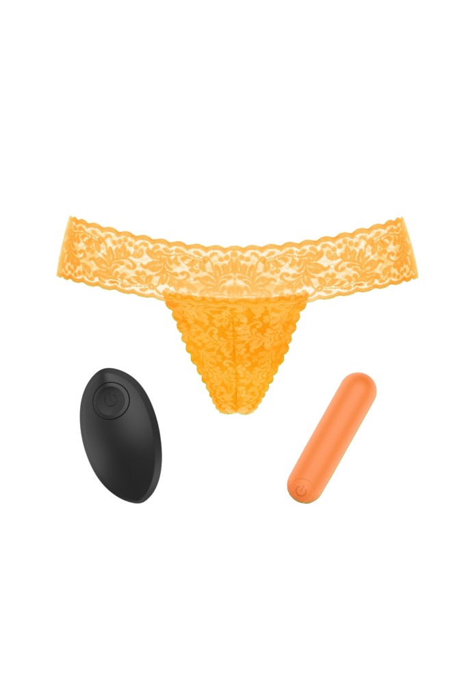 Secret panty 2 - Vibrating thong - Orange