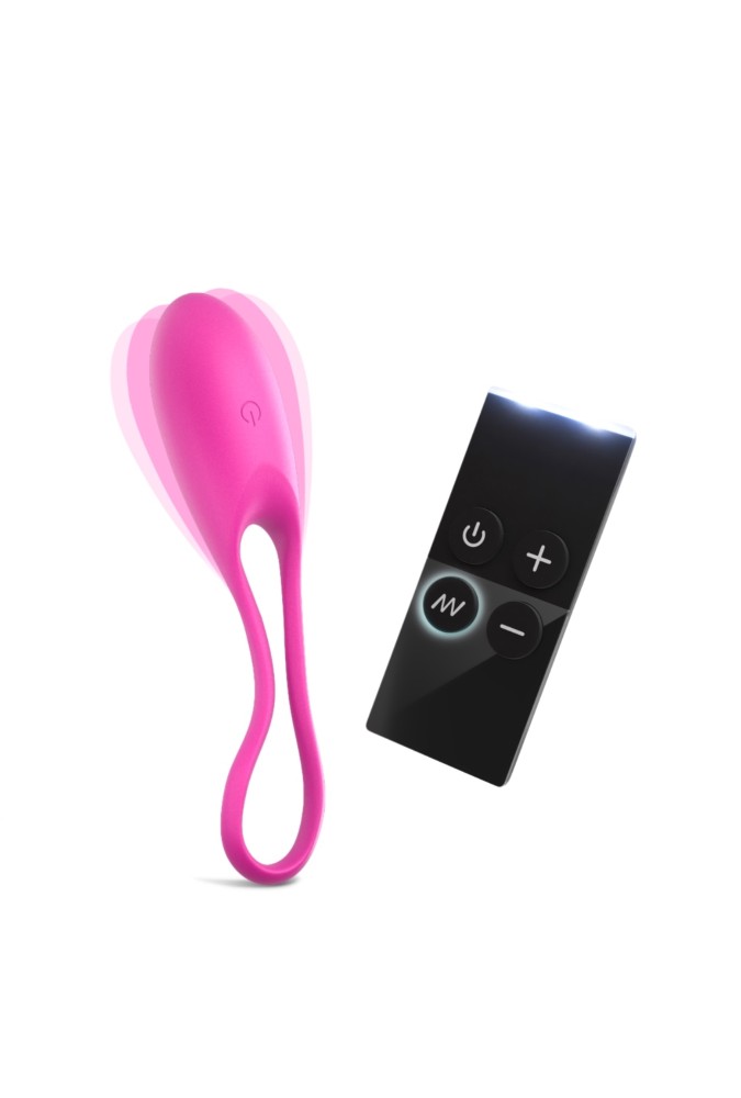 Feel love - Remote control Vibrating egg - Pink