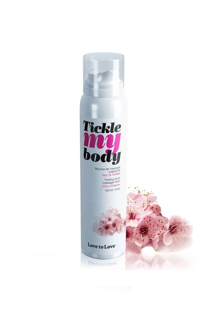 Tickle my body - Mousse de massage - Fleurs de cerisier - 150 ml