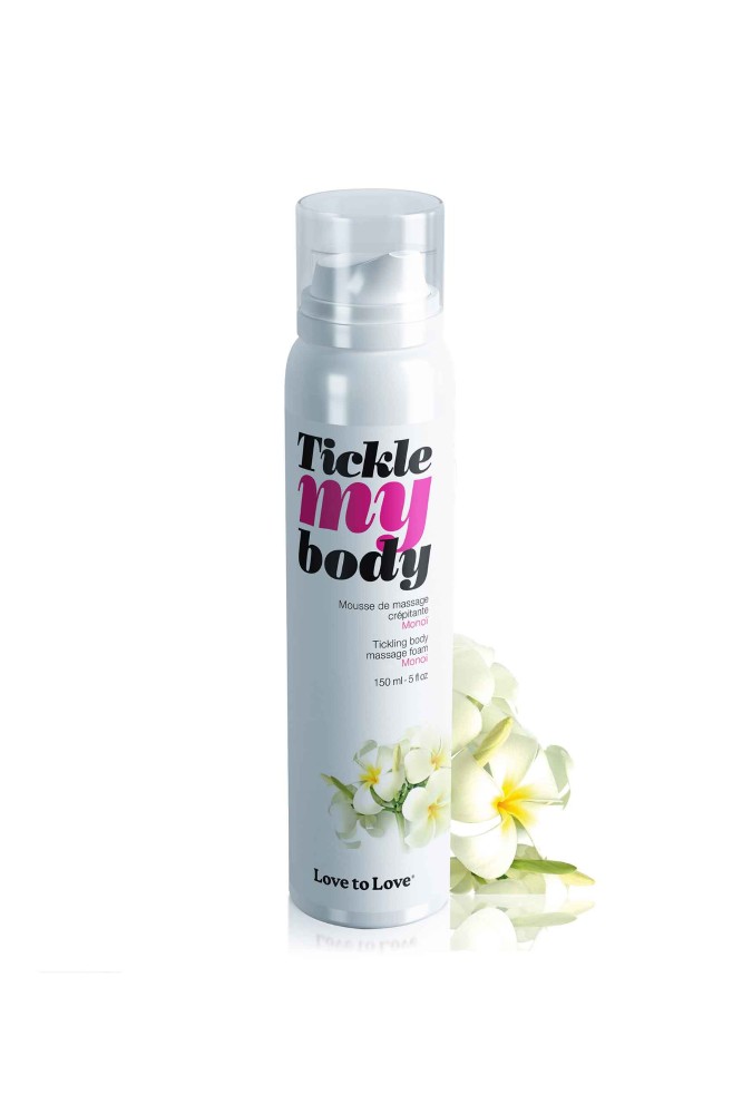 Tickle my body - Mousse de massage - Monoï - 150 ml