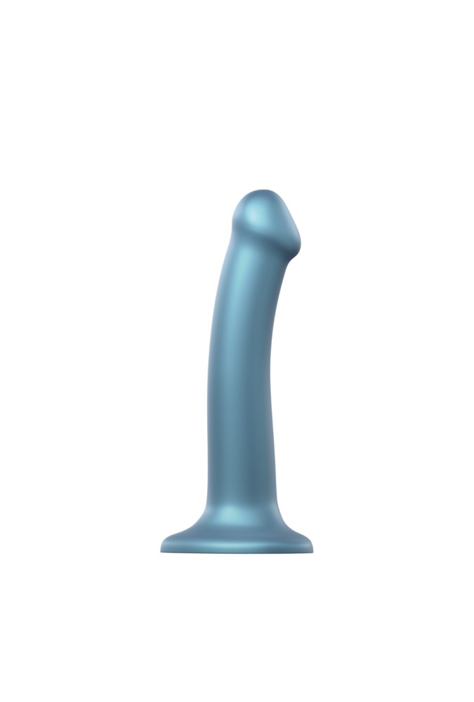 Metallic shine - Dildo mono density - Blue