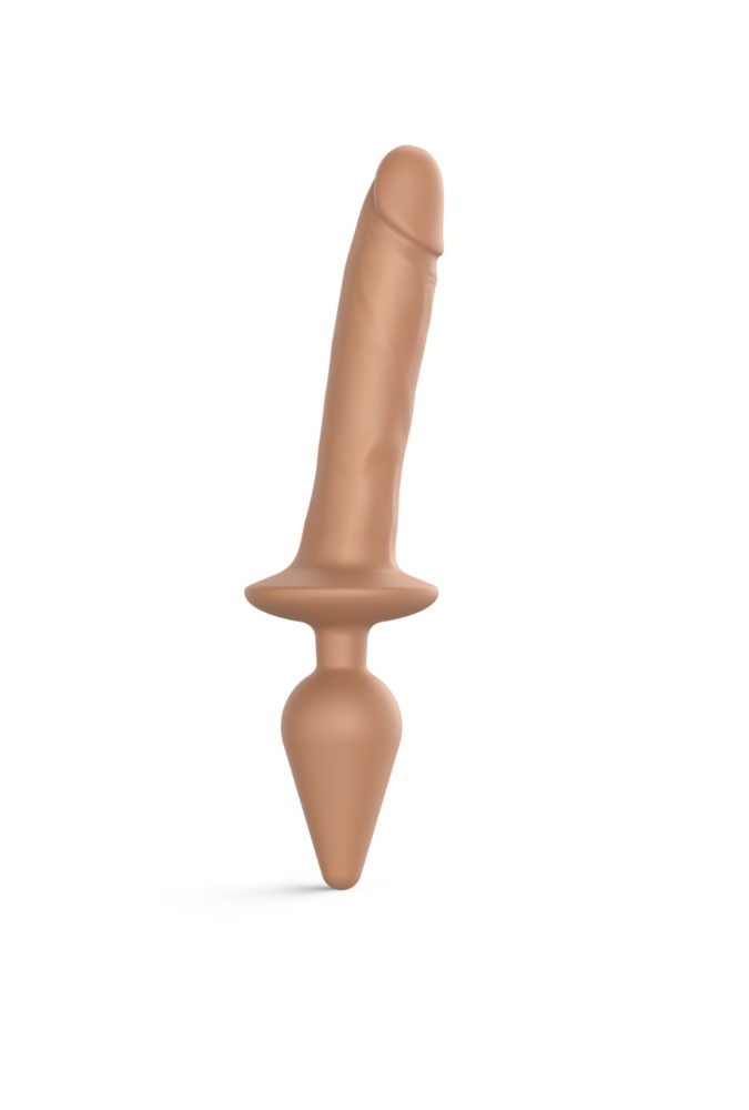 Switch plug-in - Realistic dildo - Beige