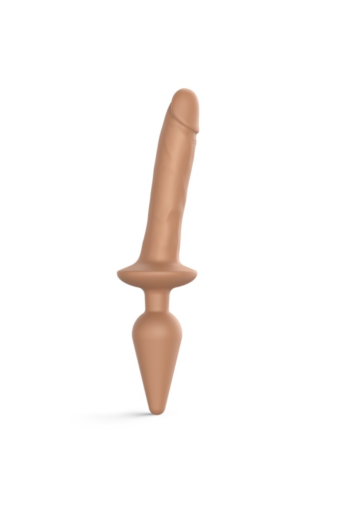 Switch plug-in - Realistic dildo - Beige