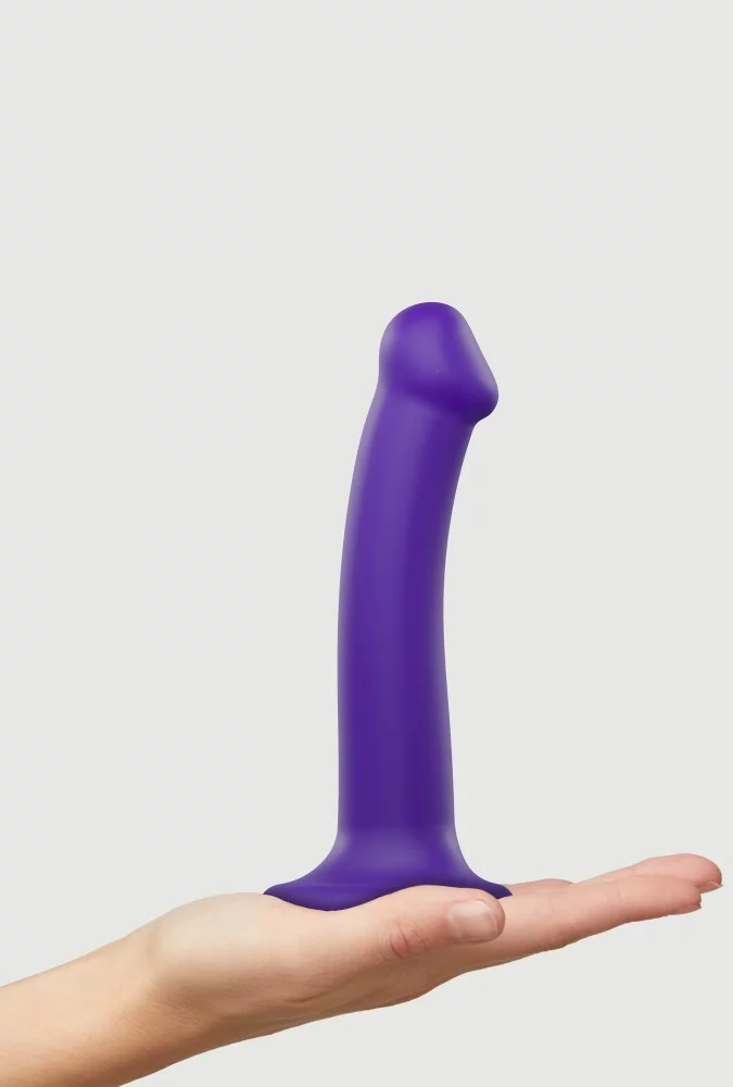 Dildo dual density - Semi-realist bendable - Purple