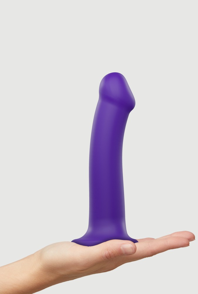 Dildo dual density - Semi-realist bendable - Purple