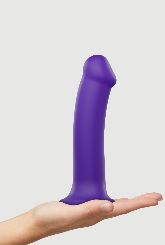 Dildo dual density - Semi-realist bendable - Purple