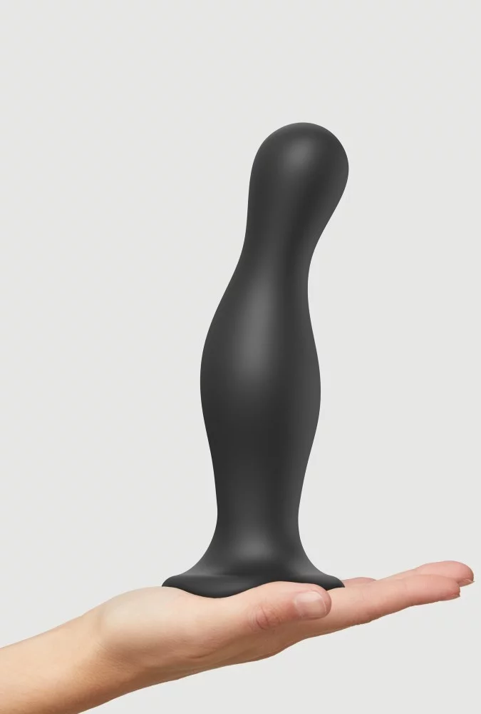 Dildo plug - Curvy - Black