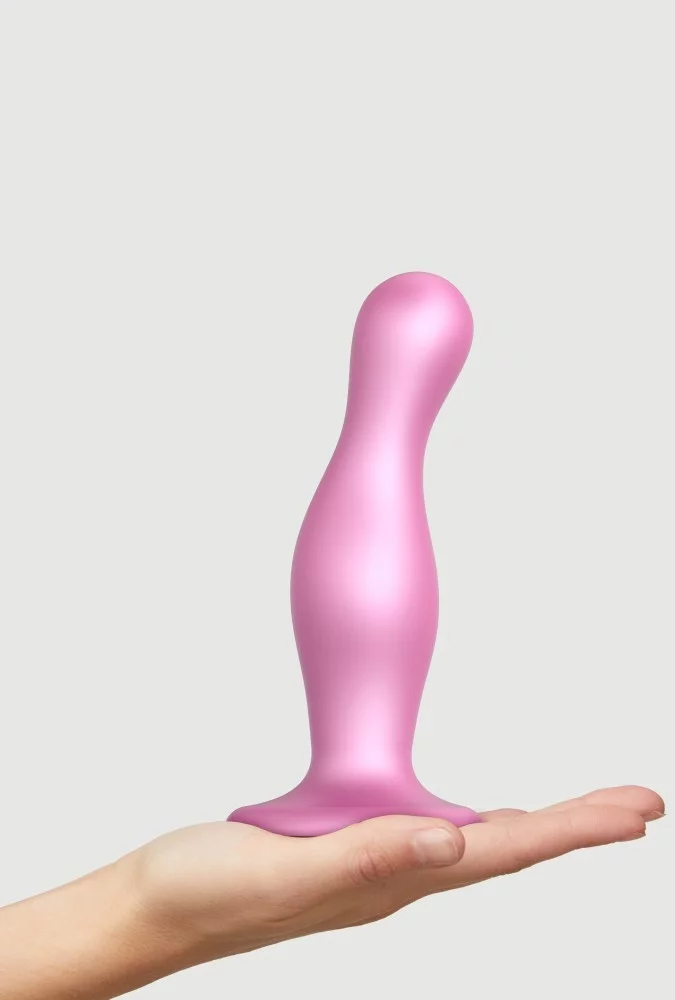 Dildo plug - Curvy - Pink