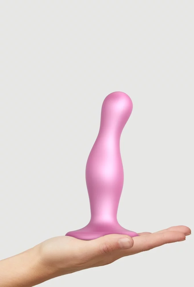 Dildo plug - Curvy - Pink