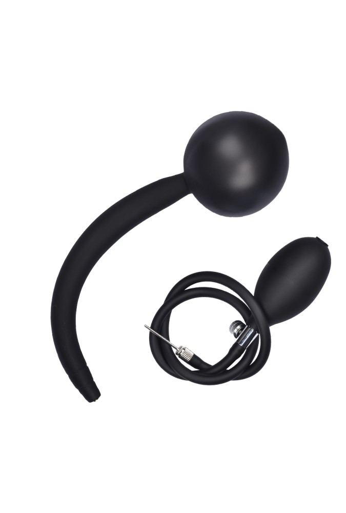 Inflatable Anal beads - Black