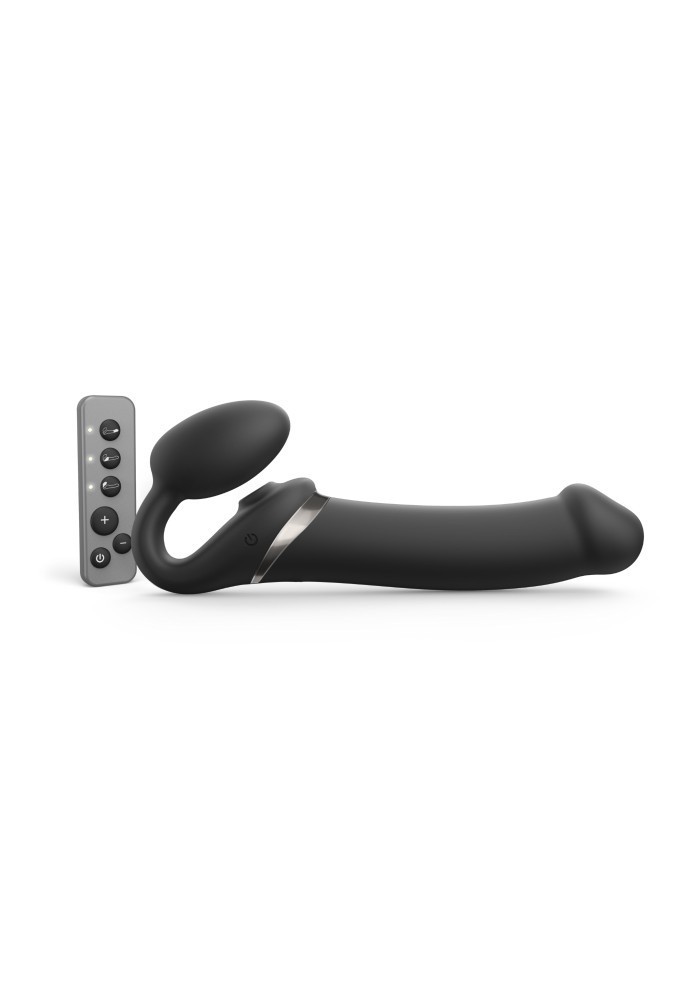 Multi-orgasm - Bendable strap-on - Black